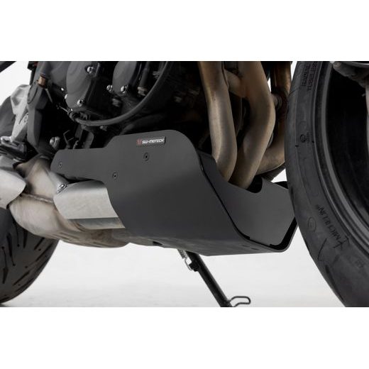 SW MOTECH ENGINE GUARD BLACK. TRIUMPH TRIDENT 660 / TIGER 660.