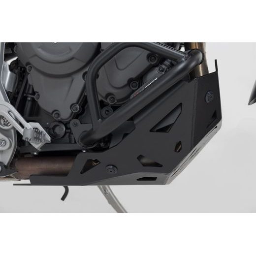 SW MOTECH ENGINE GUARD BLACK. TRIUMPH TIGER 1200 MODELLE (22-).