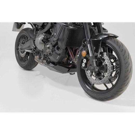 SW MOTECH FRONT SPOILER BLACK. YAMAHA MT-09 (21-).