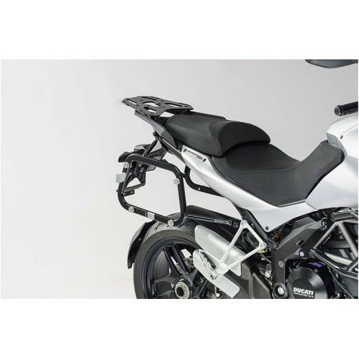 SW MOTECH SADA KUFRŮ TRAX ADV. ČERNÝ, 37/37 DUCATI MULTISTRADA 1200/S (10-14)