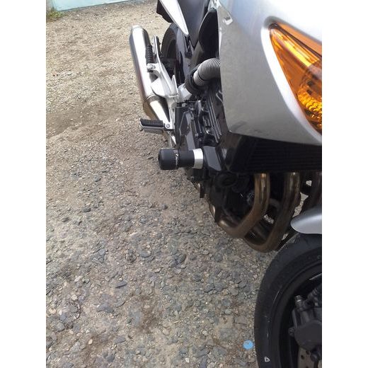 PROTEKTORY NA RÁM SLIDER - HONDA CB 600F HORNET + CBF 600 - 07-13