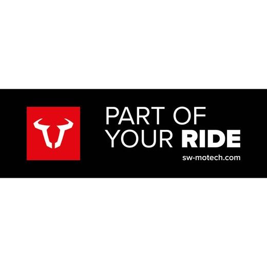 SW MOTECH BANNER LOGO SIZE: 3000 MM X 1000 MM.