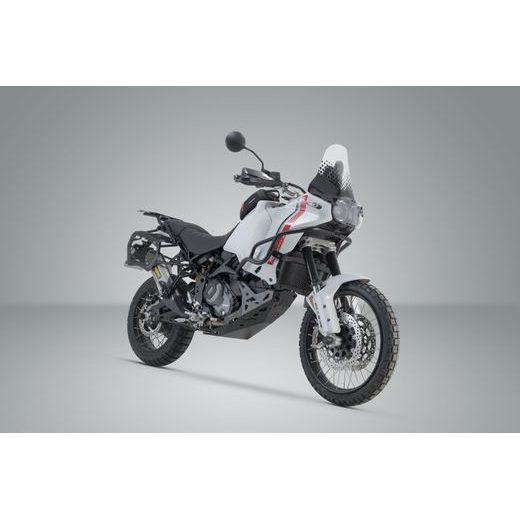 SW MOTECH ADVENTURE SET DUSC WITH TOP CASE XL BLACK. DUCATI DESERTX (22-) / RALLY (23-).