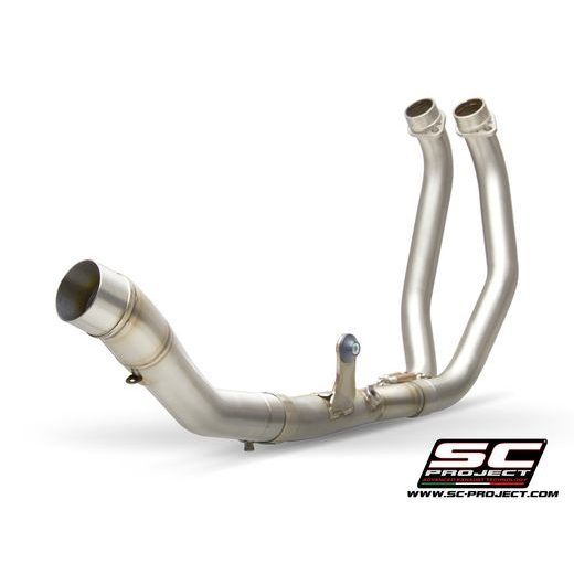 VÝFUKOVÉ SVODY BEZ KONCOVKY SC PROJECT PRO HONDA - CB500 (2019 - 2020) - F - X - EURO 4 - 2-1 HEADERS, COMPATIBLE WITH SC1-M AND OVAL MUFFLERS (MUFFLER NOT INCLUDED)