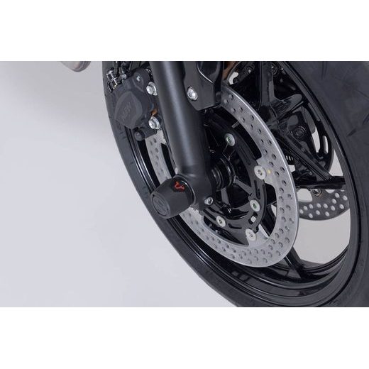 SW MOTECH PADACÍ PROTEKTOR NA PŘEDNÍ OSU,KAWASAKI Z650 S (25-).