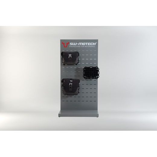 SW MOTECH SALES DISPLAY - ROOM WITH EQUIPMENT THEME: SLC SIDE CARRIER W. PRODUCTS