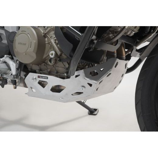 SW MOTECH KRYT MOTORU PRO DUCATI MULTISTRADA V 4 (20-), STŘÍBRNÝ