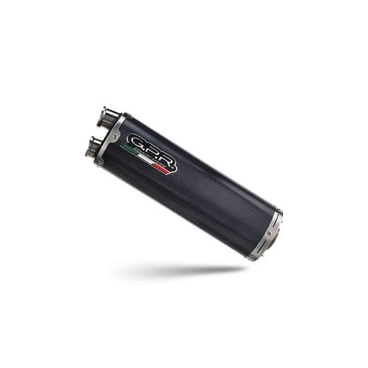 KONCOVKA VÝFUKU SLIP-ON GPR DUAL POPPY BE.25.DUAL.PO BROUŠENÁ NEREZOVÁ OCEL