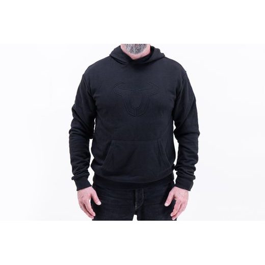SW MOTECH HOODIE - BLACK EDITION STREET LINE. BLACK. UNISEX. SIZE 3XL.