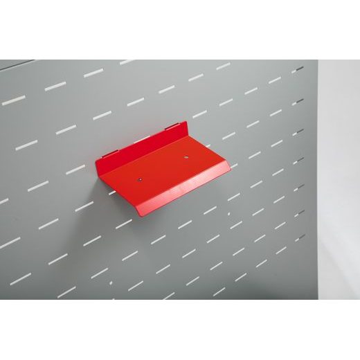 SW MOTECH FIXTURE FOR SALES DISPLAY WITH SINGLE SHEET FOR SMALL PARTS.