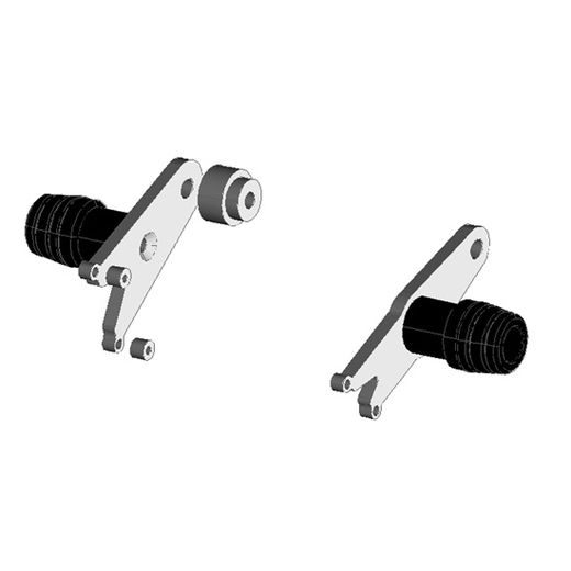 PROTEKTORY NA RÁM SLIDER - YAMAHA YZF-R1 ´09-14