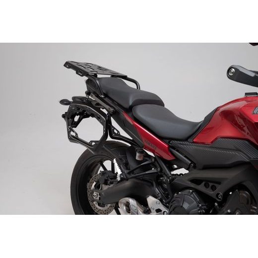SW MOTECH TRAX ADV SADA BOČNÍCH KUFRŮ-ČERNÉ, 37/37 L. YAMAHA MT-09 TRACER (14-18).
