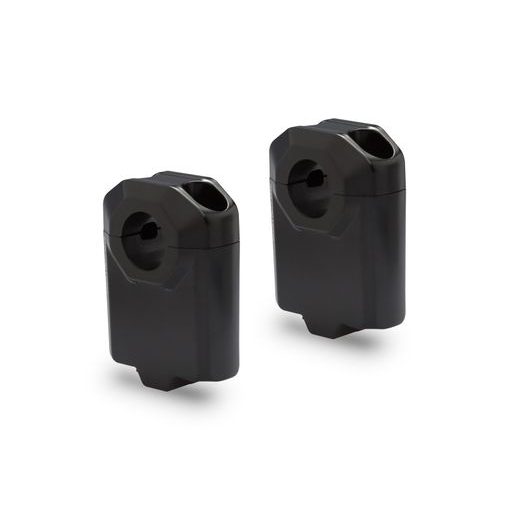 SW MOTECH ZVÝŠENÍ ŘÍDÍTEK 22 MM H = 50 MM. ČERNÝ.