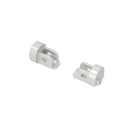 SW MOTECH MOUNTING KIT FOR ION FOOTREST SILVER. HONDA CRF1100L AFRICA TWIN / ADV SPORTS.