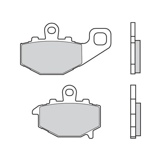 BRZDOVÉ DESTIČKY BREMBO 07KA16SP