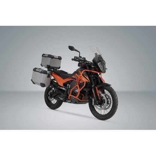 SW MOTECH ADVENTURE KUFRŮ STŘÍBRNÉ KTM 790 ADV/R (19-), 890 ADV/R (20-).
