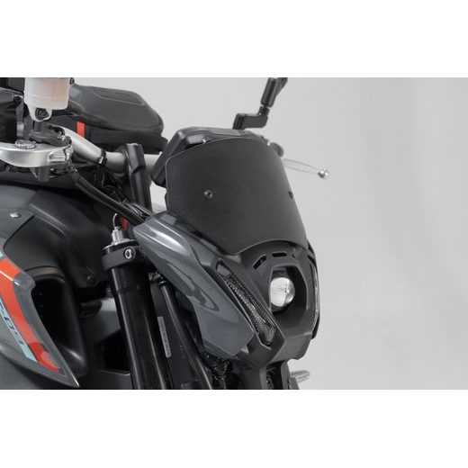 SW MOTECH VĚTRNÝ ŠTÍTEK ČERNÝ, YAMAHA MT-09 (20-).