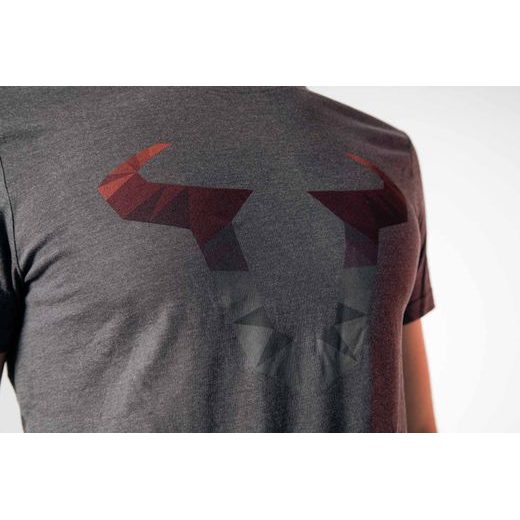 SW MOTECH T-SHIRT STREET LINE. GREY. UNISEX. SIZE L.