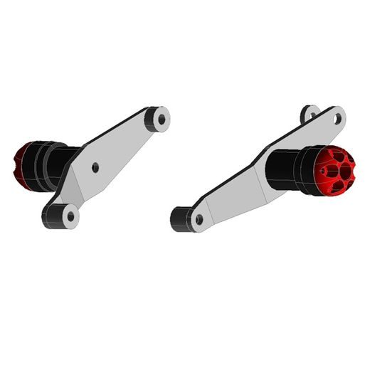 PROTEKTORY NA RÁM CLASIC - YAMAHA MT-09 / XSR / TRACER ´14-20