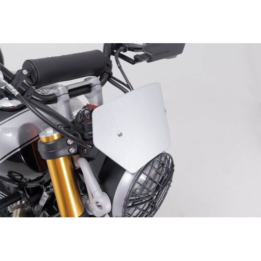 SW MOTECH PŘEDNÍ ŠTÍTEK ŠEDÝ TRIUMPH SCRAMBLER 400 X (23-).