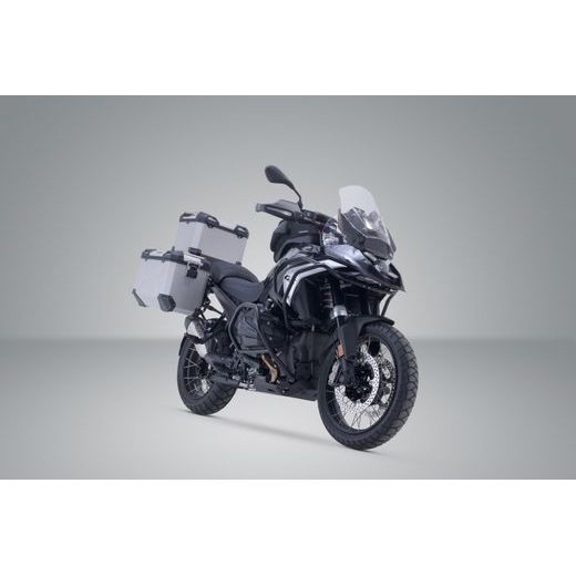 SW MOTECH ADVENTURE SET TRAX ADV SILVER. BMW R 1300 GS (23-).
