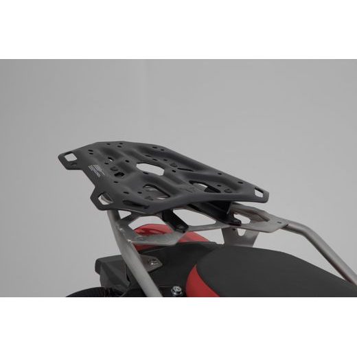 SW MOTECH DUSC XL TOP CASE SYSTEM BLACK. 55 L. BMW F 750/800/850 GS. STAINLESS RACK.