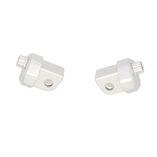 SW MOTECH MOUNTING KIT FOR EVO FOOTREST SILVER. CFMOTO 800MT-X (24-).