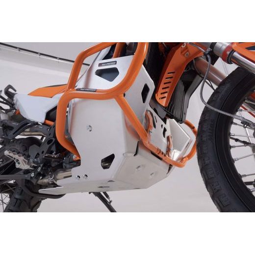 SW MOTECH KRYT MOTORU SRŘÍBRNÝ KTM 790 ADV / R (19-), 890 ADV / R (20-).