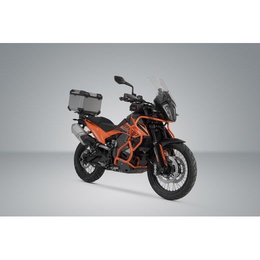SW MOTECH TRAX ADV TOP CASE SYSTEM STŘÍBRNÝ KTM MODELS.