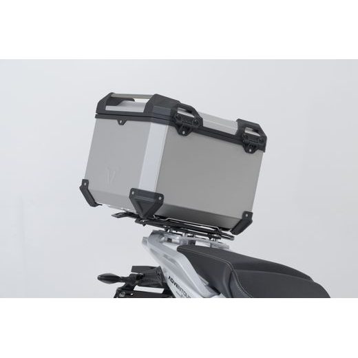 SW MOTECH TRAX ADV TOP CASE SYSTEM STŘÍBRNÝ MOTO MORINI X-CAPE 650 (21-).
