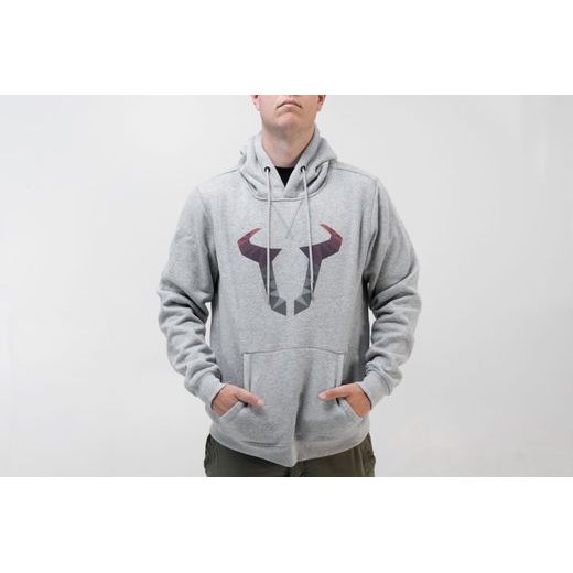 SW MOTECH MIKINA ŠEDÁ SIZE S.