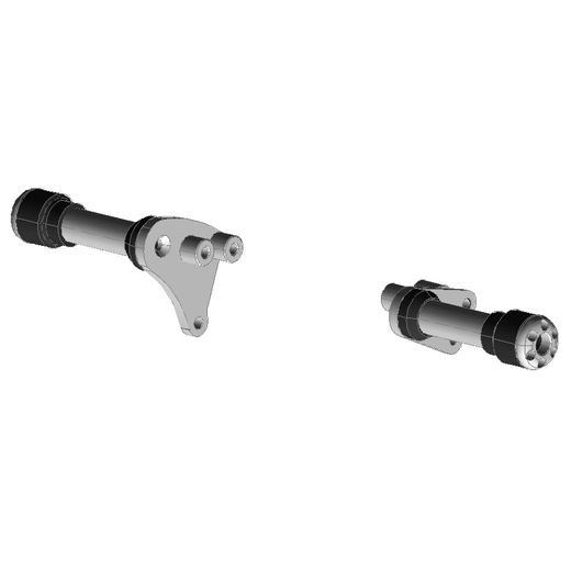 PROTEKTORY NA RÁM ARROW - KAWASAKI Z 300 ´14-18