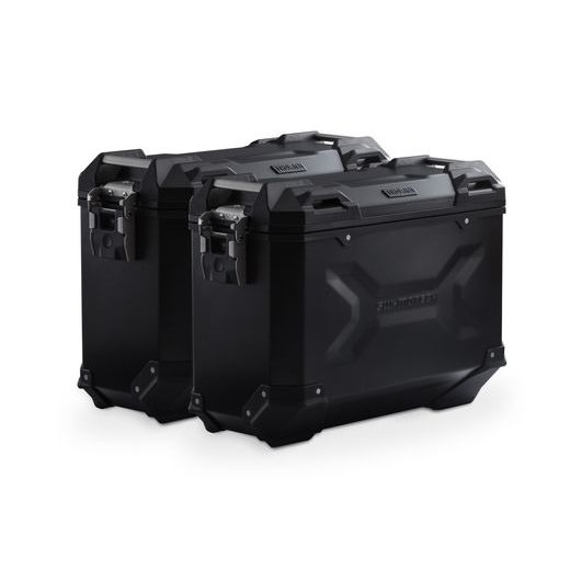 SW MOTECH TRAX ADV ALUMINUM CASE SYSTEM BLACK. 45/37 L. DUCATI MULTISTRADA V2/V2S (24-).