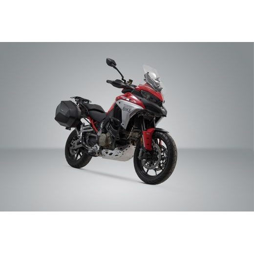 SW MOTECH DUSC HARD CASE SYSTEM US MODEL BLACK. 33/33 L. DUCATI MULTISTRADA V4 (20-).
