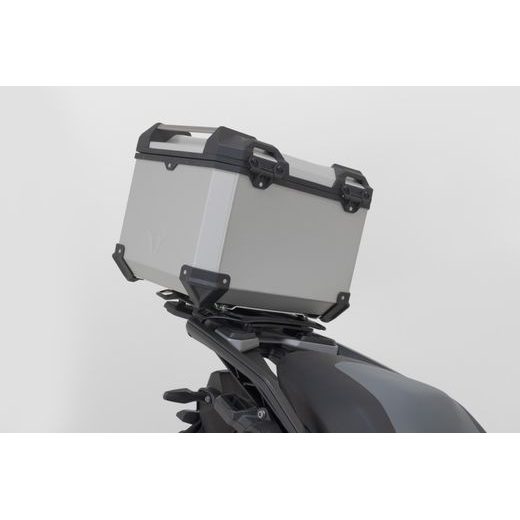 SW MOTECH ADVENTURE SET TRAX ADV SILVER. BMW R 1300 GS (23-). BMW TOP CASE HOLDER.