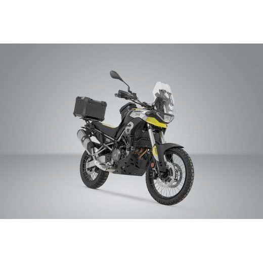 SW MOTECH TRAX ADV TOP CASE SYSTEM BLACK. APRILIA TUAREG 660 (21-).