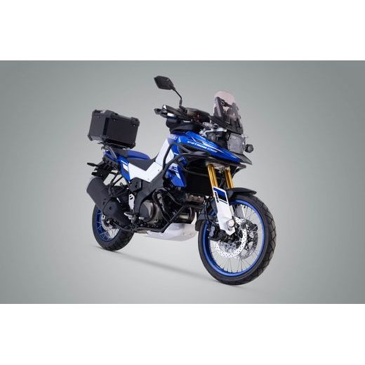 SW MOTECH TRAX ADV TOP CASE SYSTEM ČERNÝ SUZUKI V STROM 650 / 1000 / 1050.