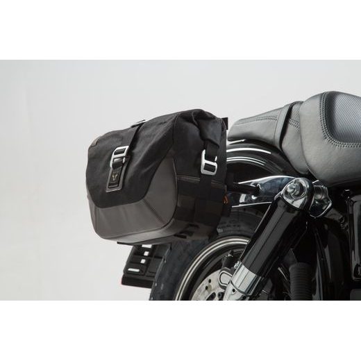 SW MOTECH LG SADA TAŠEK VČ. NOSIČŮ PRO HARLEY DYNA FAT BOB (08-)