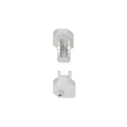 SW MOTECH MOUNTING KIT FOR ION FOOTREST SILVER. HONDA CRF1100L AFRICA TWIN / ADV SPORTS.