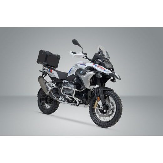 SW MOTECH TRAX ADV TOP CASE SYSTEM STŘÍBRNÝ BMW R 1250 GS / ADV (21-) S RALLYE SEDADLEM