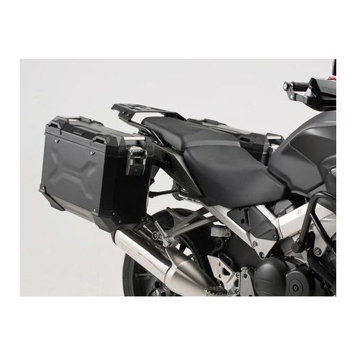 SW MOTECH SADA KUFRŮ TRAX ADV ČERNÁ. 37/37 L. HONDA VFR800X CROSSRUNNER (15.-)