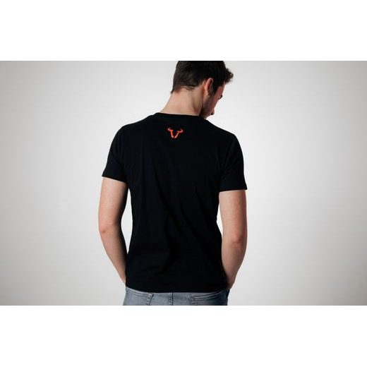 SW MOTECH T-SHIRT CORE LINE. BLACK. MEN. SIZE 3XL.