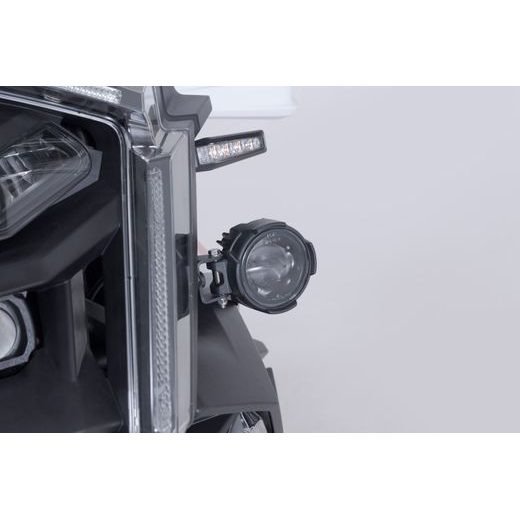 SW MOTECH LIGHT MOUNTS BLACK. KTM 1390 SUPER ADVENTURE S / EVO (24-).