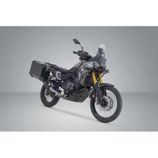 SW MOTECH TRAX ADV ALUMINIUM CASE SYSTEM BLACK. 45/37 L. YAMAHA TÉNÉRÉ 700 MODELS (19-).