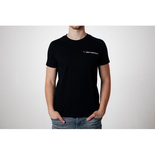 SW MOTECH T-SHIRT CORE LINE. BLACK. MEN. SIZE 3XL.