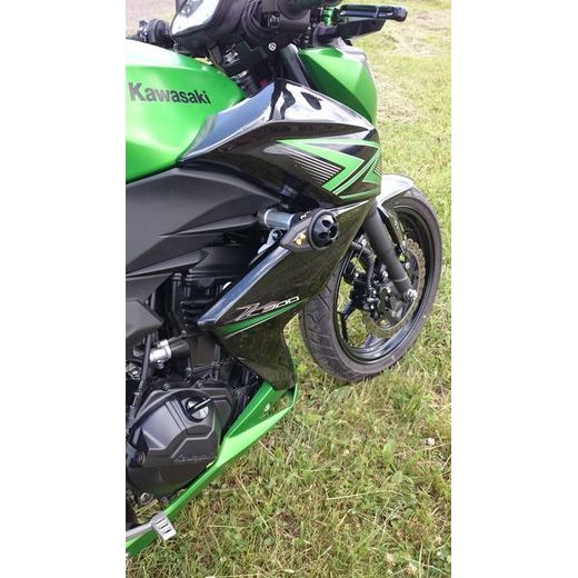 PROTEKTORY NA RÁM SLIDER - KAWASAKI Z 300 ´14-18