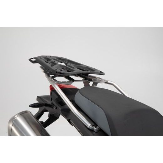 SW MOTECH ADVENTURE SADA ZAVAZADEL ČERNÁ BMW F GS 750/850 (18-). PRO TOP NOSIČ Z NEREZ.OCELI
