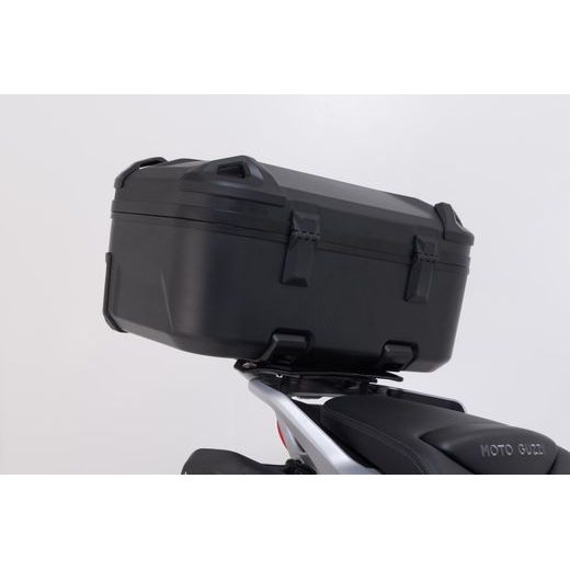 SW MOTECH ADVENTURE SET DUSC BLACK. MOTO GUZZI V85 TT (19-23).