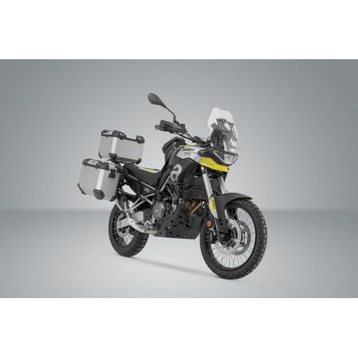 SW MOTECH ADVENTURE SET LUGGAGE SILVER. APRILIA TUAREG 660 (21-).