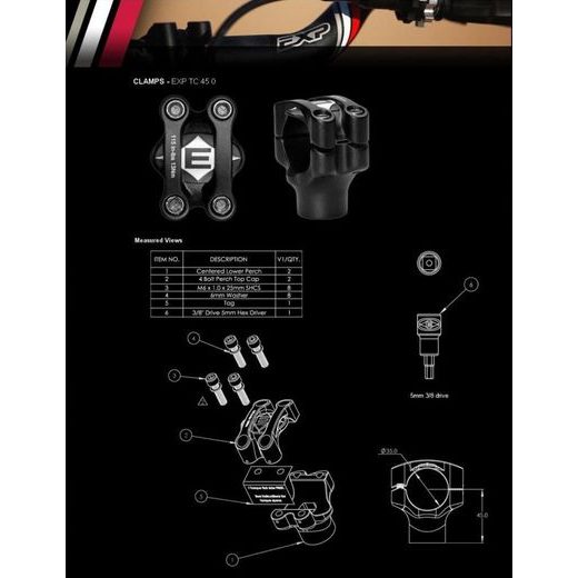 Objimky Riditek Easton Exp Exp Tc 45 0 Easton Exp Riditka Easton System Exp 1 3 8 35mm 840 Kc Rutan Motoshop